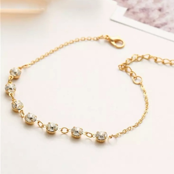New! Crystal Ankle Bracelet - Picture 8 of 13